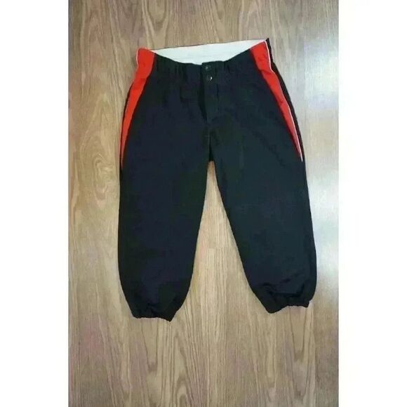 Other - Teamwork Athletic Apparel Men's Black Baseball Pants, Size 28-30